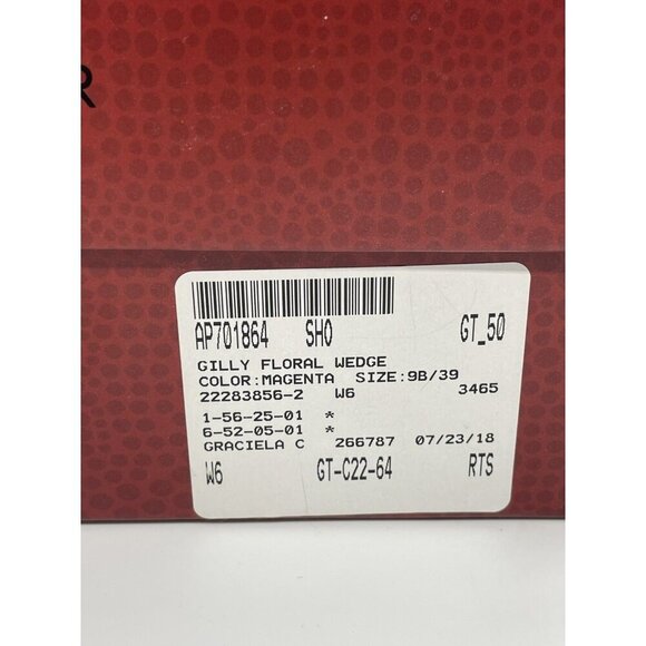 Donald Pilner Gilly Wedge Comfort Cork Sz 9 B Beach Travel Suede Casual Sandals - Picture 5 of 6